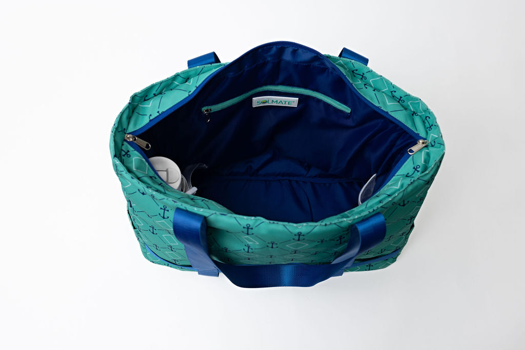 solmate tote bag ripstop interior wipe clean for beach
